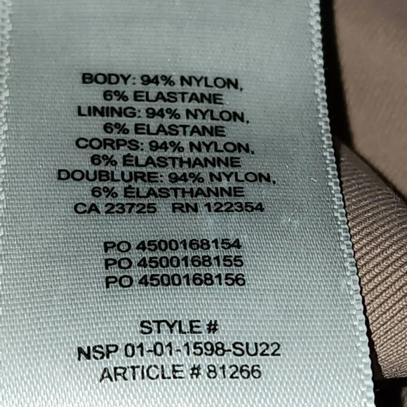 Babaton Aritzia‎ Womens Tan Contour Muscle Tank Top Medium - Picture 8 of 8